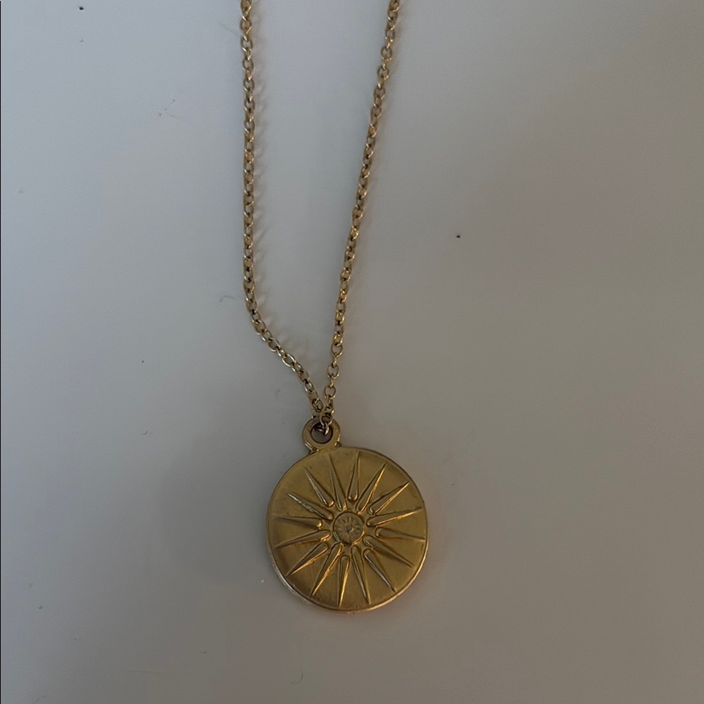 Natalie Borton coin necklace
